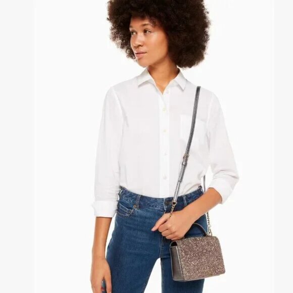 Kate Spade Laurel Way Glitter in Gunmetal NWT - Picture 2 of 7